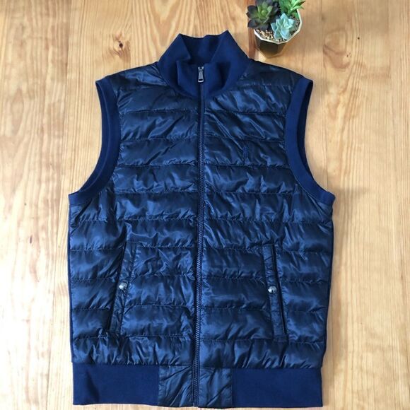 NWT Polo Ralph Lauren Performance Zip Primaloft Quilted Puffer Vest Men’s SZ SM - Picture 1 of 12